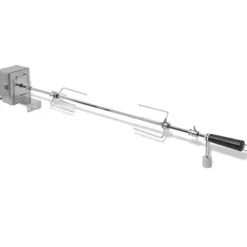 vidaXL BBQ rotisseriespyd med professionel motor stål 900 mm Sale