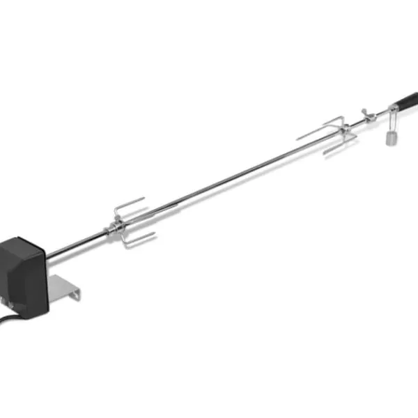 vidaXL BBQ-rotisserispyd med motor stål 1.200 mm - Stegeovne & rotisserier Clearance