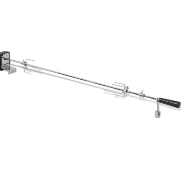 vidaXL BBQ-rotisserispyd med motor stål 1.200 mm - Stegeovne & rotisserier Clearance