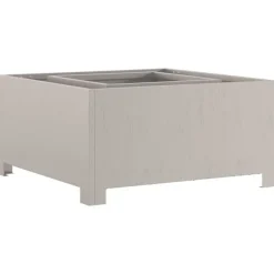 vidaXL Bålsted Brun 60 x 60 x 30 cm Forvitret stål Sale