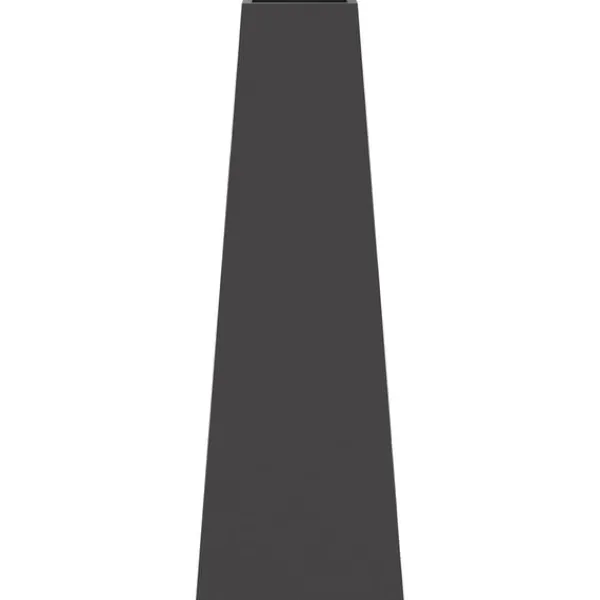 vidaXL Bålsted Sort 50 x 35 x 100 cm Koldvalset stål Best