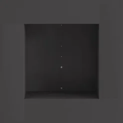 vidaXL Bålsted Sort 60 x 60 x 30 cm Koldvalset stål Hot