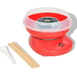 vidaXL candyfloss-maskine 480 W rød - Candyflossmaskiner Best