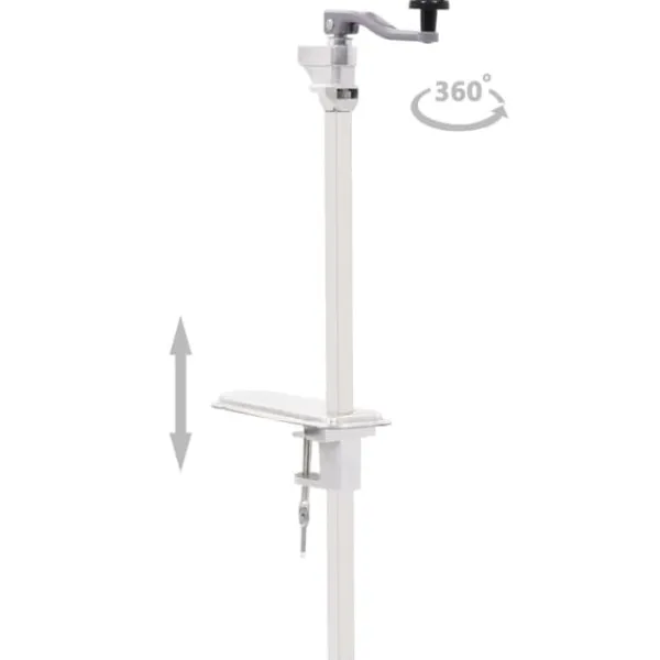 vidaXL Dåseåbnere>dåseåbner 70 cm aluminium og rustfrit stål sølvfarvet - Dåseåbnere