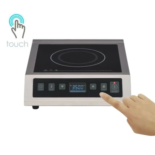 vidaXL elektrisk induktionskogeplade med touch-panel 3500 W - Varmeplader Sale