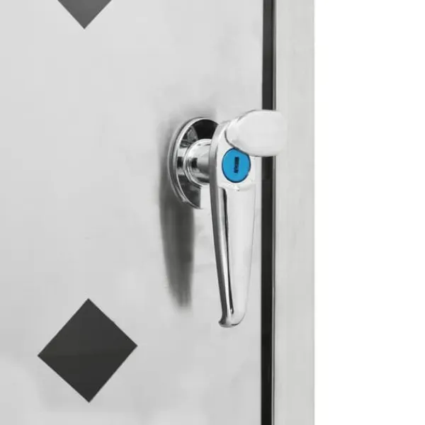 vidaXL Tilbehør Til Affaldshåndtering>enkelt skraldespandsskjuler 240 l rustfrit stål - Affaldsspandsskjulere