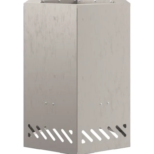 vidaXL Fire Pit Brown 38 x 38 x 51 cm Weathering steel New