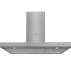 vidaXL flad emhætte 900 mm rustfrit stål - Emhætter Hot