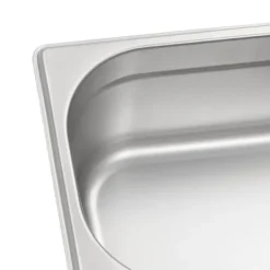 vidaXL gastronorm beholder 8 stk. GN 1/4 100 mm rustfrit stål - Varmebordspander Sale