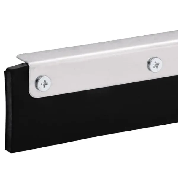 vidaXL gulvskraber 61x121,5 cm stål og gummi New