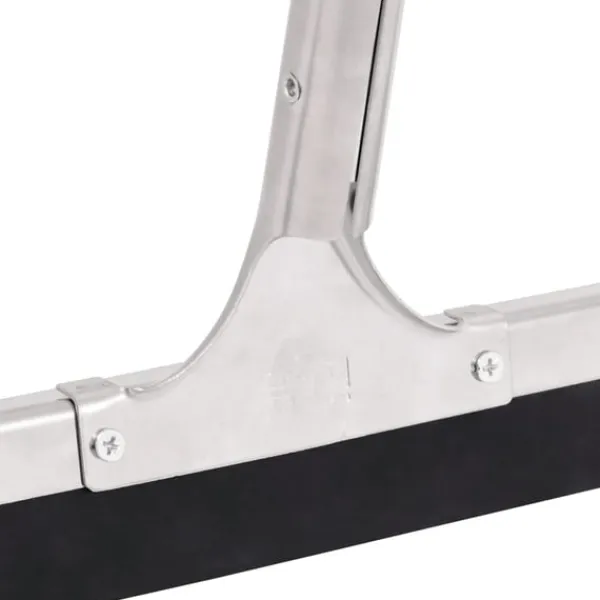 vidaXL gulvskraber 61x121,5 cm stål og gummi New