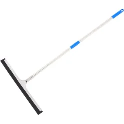 vidaXL gulvskraber 74,5x122,5 cm stål og gummi Discount