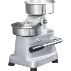 vidaXL hamburgerpresser med 500 mellemlægningspapirer 13 cm aluminium - Køkkenredskaber