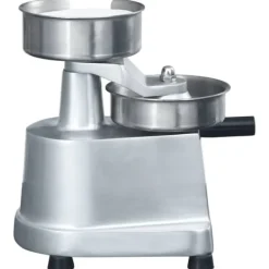 vidaXL hamburgerpresser med 500 mellemlægningspapirer 13 cm aluminium - Køkkenredskaber