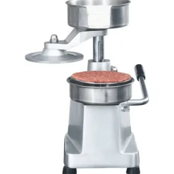 vidaXL hamburgerpresser med 500 mellemlægningspapirer 13 cm aluminium - Køkkenredskaber