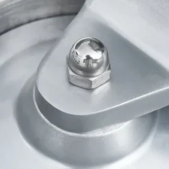 vidaXL hamburgerpresser med 500 mellemlægningspapirer 13 cm aluminium - Køkkenredskaber