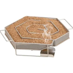 vidaXL Kallröksgenerator 6-sidig 22,5 cm rostfritt stål Sale