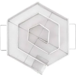 vidaXL Kallröksgenerator 6-sidig 22,5 cm rostfritt stål Sale