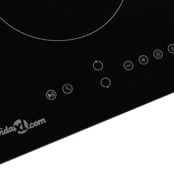 vidaXL keramisk kogeplade med 2 brændere Touch Control 3000 W - Kogeplader Best