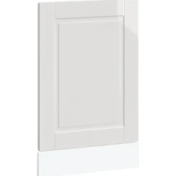 vidaXL låge til opvaskemaskine Porto 45x1,5x67 cm hvid højglans Best