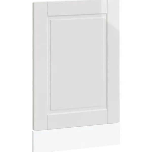 vidaXL låge til opvaskemaskine Porto 45x1,5x67 cm hvid højglans Best