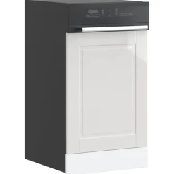 vidaXL låge til opvaskemaskine Porto 45x1,5x67 cm hvid højglans Best