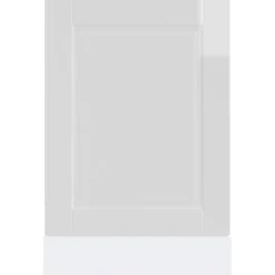 vidaXL låge til opvaskemaskine Porto 45x1,5x67 cm hvid højglans Best