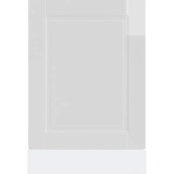 vidaXL låge til opvaskemaskine Porto 45x1,5x67 cm hvid højglans Best