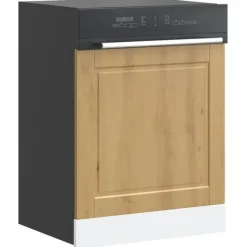 vidaXL Opvaskemaskiner>låge til opvaskemaskine Porto 60x1,5x67 cm egetræsfarvet