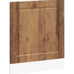 vidaXL Opvaskemaskiner>låge til opvaskemaskine Porto 60x1,5x67 cm antikt træ