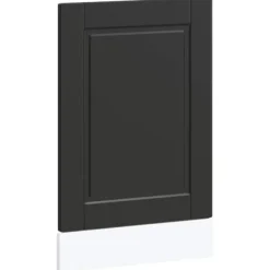 vidaXL Opvaskemaskiner>låge til opvaskemaskine Porto 45x1,5x67 cm konstrueret træ sort