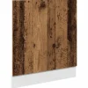 vidaXL låge til opvaskemaskine 60x1,5x67 cm konstrueret træ antikt træ Best