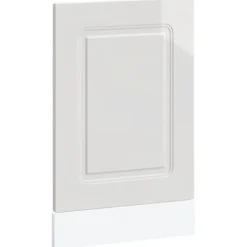 vidaXL låge til opvaskemaskine Kalmar 45x1,5x67 cm hvid højglans