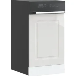 vidaXL låge til opvaskemaskine Kalmar 45x1,5x67 cm hvid højglans