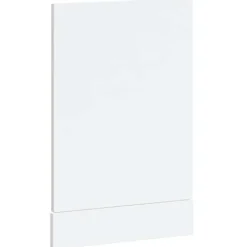 vidaXL låge til opvaskemaskine Kalmar 45x1,5x67 cm hvid højglans