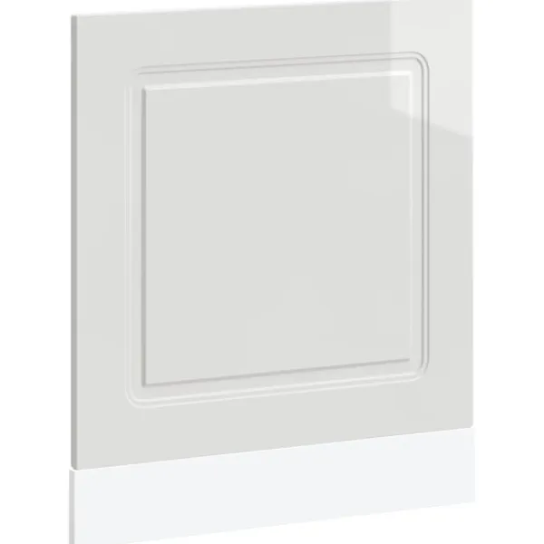 vidaXL låge til opvaskemaskine Kalmar 60x1,5x67 cm hvid højglans Sale