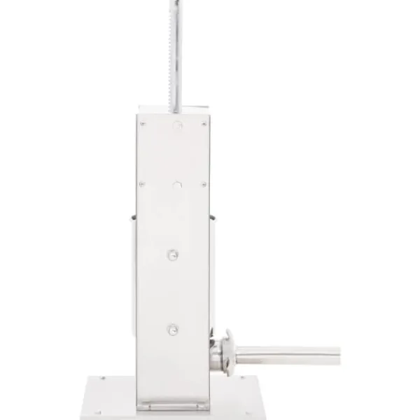 vidaXL manuel pølsestopper 3 l rustfrit stål sølvfarvet New