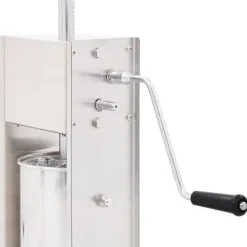 vidaXL manuel pølsestopper 3 l rustfrit stål sølvfarvet New