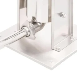 vidaXL manuel pølsestopper 3 l rustfrit stål sølvfarvet New