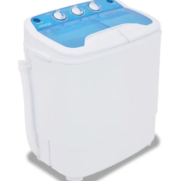vidaXL mini-vaskemaskine dobbelttromle 5,6 kg - Vaskemaskiner Best