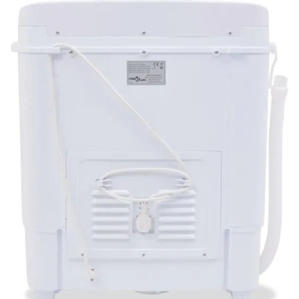 vidaXL mini-vaskemaskine dobbelttromle 5,6 kg - Vaskemaskiner Best
