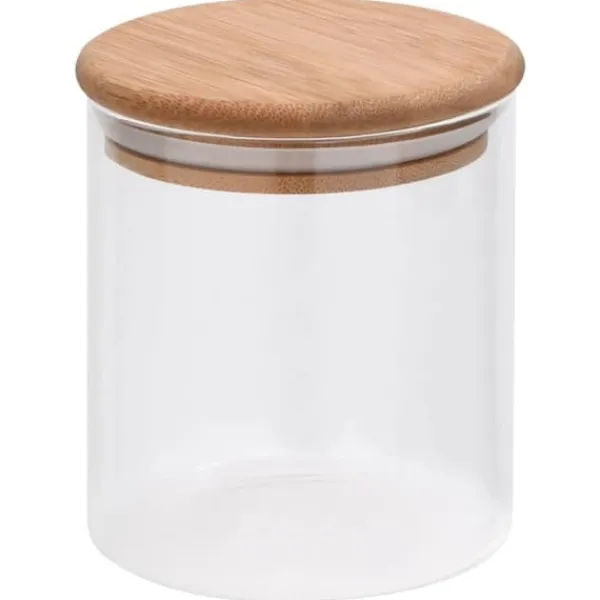 vidaXL Opbevaringsdåser>opbevaringsglas med bambuslåg 6 stk. 600 ml - Kagedåser