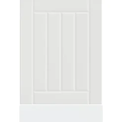 vidaXL opvaskemaskinepanel Lucca konstrueret træ hvid Hot