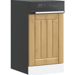 vidaXL Opvaskemaskiner>opvaskemaskinepanel Lucca konstrueret træ kunsteg