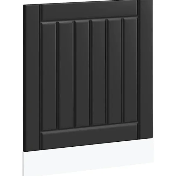 vidaXL opvaskemaskinepanel Lucca konstrueret træ sort