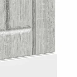 vidaXL opvaskemaskinepanel Lucca konstrueret træ grå sonoma Online