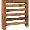 vidaXL Radiatorer>radiatorskjuler 78x20x82 cm konstrueret træ antikt træ