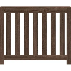 vidaXL radiatorskjuler 104x20x82 cm konstrueret træ brun egetræ Sale