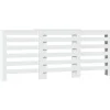 vidaXL radiatorskjuler 205x21,5x83,5 cm konstrueret træ hvid Sale