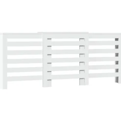 vidaXL radiatorskjuler 205x21,5x83,5 cm konstrueret træ hvid Sale
